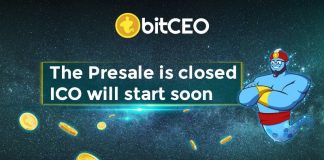 ??? WE ARE EXCITED TO ANNOUNCE THAT THE BITCEO PRESALE HAS ENDED. Investors will now only be able to buy ICO in the public sale.???